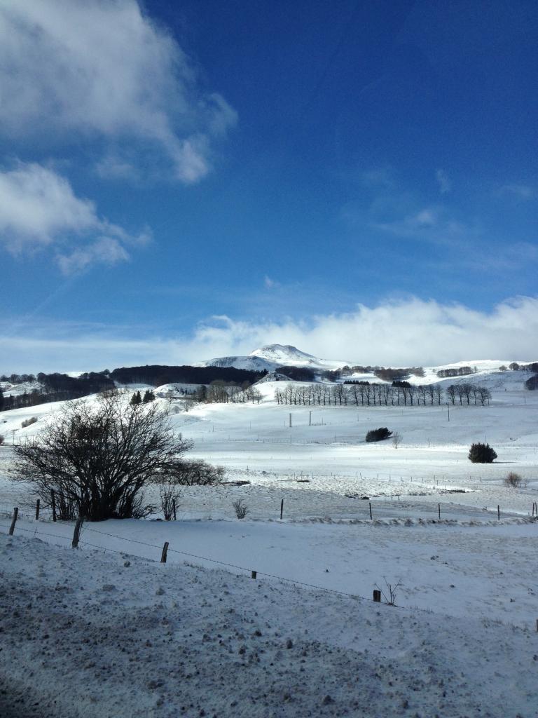 premières neiges sur le Sancy