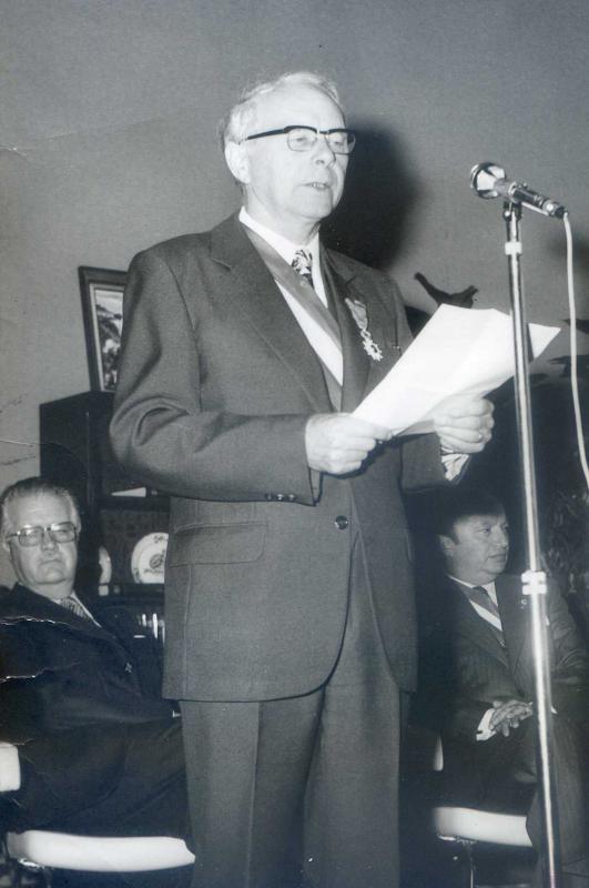 Discours suite remise de la légion d'honneur